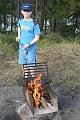 Grillfeuer in Jasper)